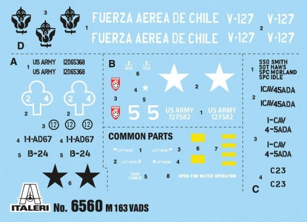 Italeri 6560 M163 VADS (1:35)