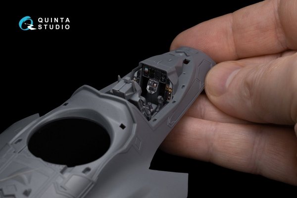 Quinta Studio QD48326 F-35B 3D-Printed &amp; coloured Interior on decal paper (Italeri) 1/48