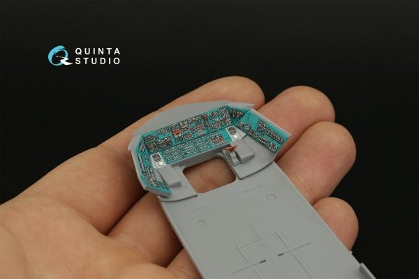 Quinta Studio QD48339 Mi-8MT 3D-Printed &amp; coloured Interior on decal paper (Zvezda) 1/48