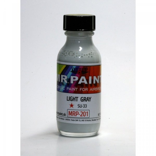 MR. Paint MRP-201 LIGHT GRAY SU-33 30ml