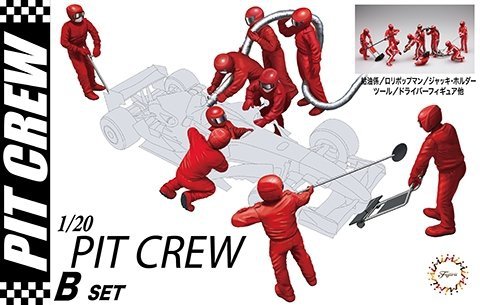 Fujimi 116570 GT-21 Pit Crew B Set 1/24