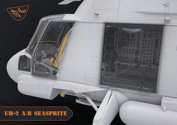 Clear Prop! CP72002 UH-2 A/B Seasprite ADVANCED KIT 1/72