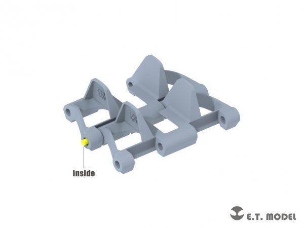 E.T. Model P35-400 WWII German Pz.Kpfw.I Workable Track (3D Printed) For DRAGON/HOBBYBOSS/TAKOM Kit 1/35