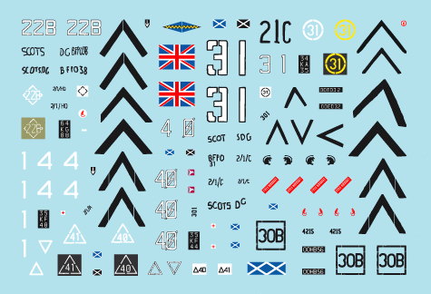 Star Decals 72-A1010 Desert Storm 1991 (1) 1/72