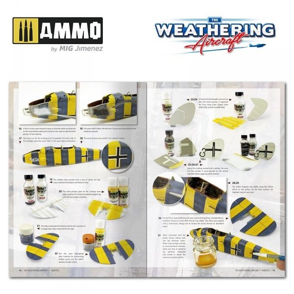 AMMO of Mig Jimenez 5216 The Weathering Aircraft Issue 16. RARITIES (English)