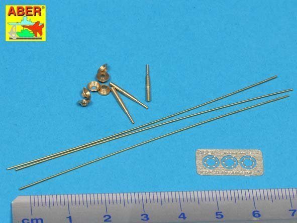 Aber R-33 Set of aerials for Russian Tanks like: T-34; T-55; T62; T-72 and other AVF  (1:35)