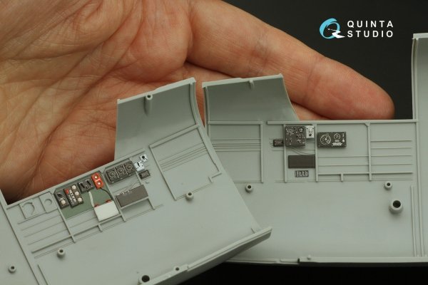Quinta Studio QD32199 B-25H Mitchell 3D-Printed &amp; coloured Interior on decal paper (HK models) 1/32