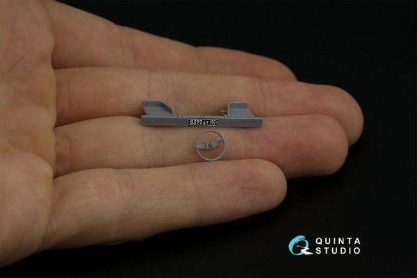 Quinta Studio QD72069 Ural-4320 3D-Printed &amp; coloured Interior on decal paper (Zvezda) 1/72