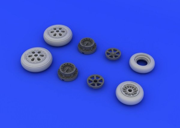 Eduard 648235 F-86F wheels 1/48 (HASEGAWA)