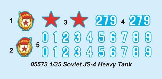 Trumpeter 05573 Soviet JS-4 Heavy Tank (1:35)