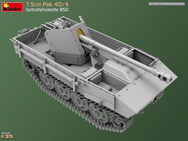 MiniArt 35483 7.5cm Pak 40/4. Selbstfahrlafette RSO 1/35
