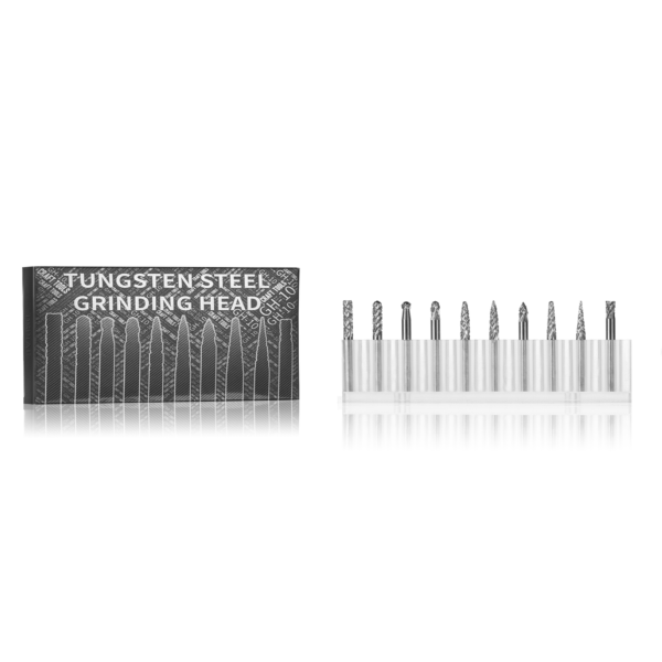 DSPIAE GH-10 Tungsten Steel Grinding Head Set