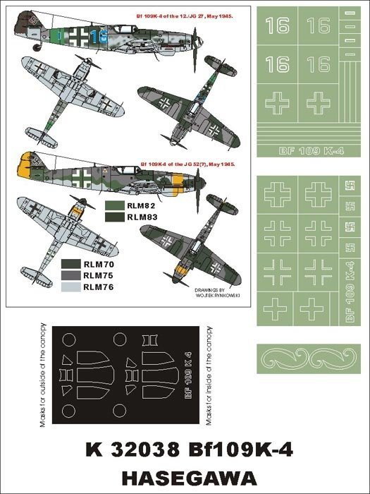 Montex K32038 Me-109 K-4 1/32