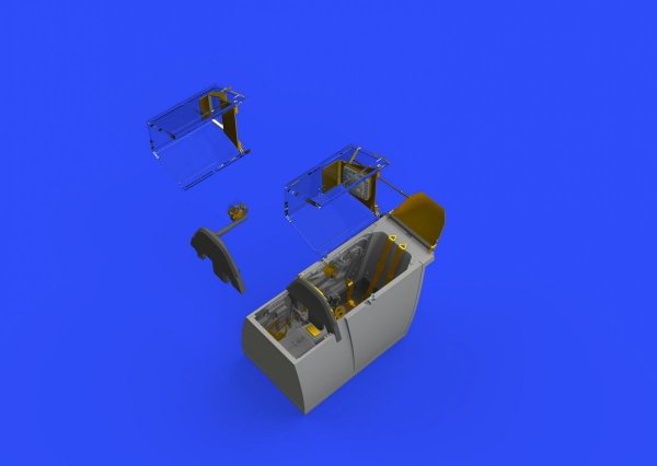 Eduard 648405 Bf 109G-6 cockpit TAMIYA 1/48