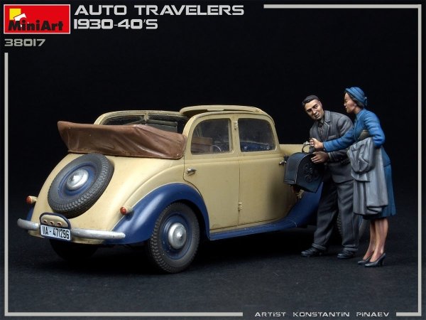 MiniArt 38017 AUTO TRAVELERS 1930-40S 1/35