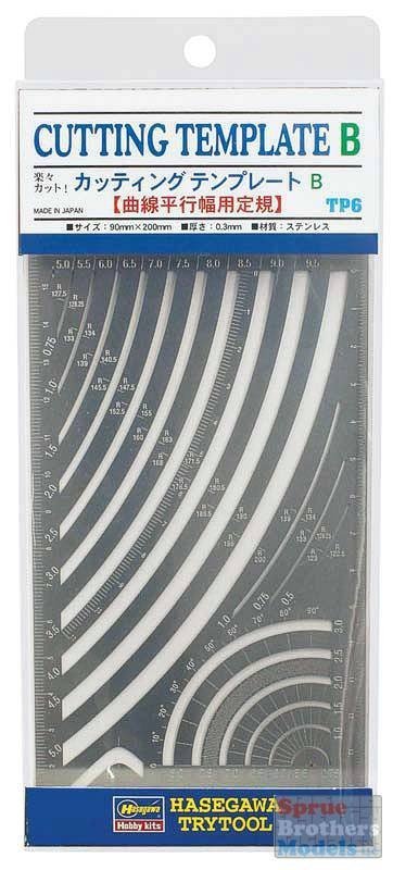 Hasegawa TP06 Cutting Template B