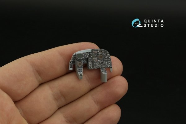 Quinta Studio QD48372 A-6A 3D-Printed &amp; coloured Interior on decal paper (Kinetic) 1/48