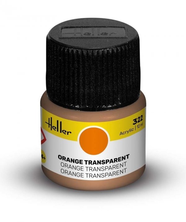 Heller 9322 322 Orange Transparent 12ml