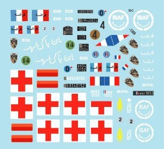 Star Decals 35-C1269 Afghani Peace keepers - ISAF 3 1/35
