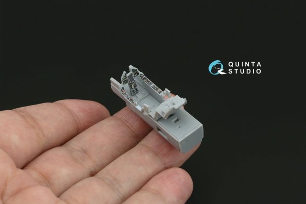 Quinta Studio QD72249 Mirage 2000C 3D-Printed &amp; coloured Interior on decal paper (Modelsvit) 1/72