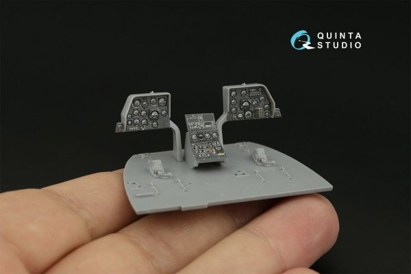 Quinta Studio QDS-48354 Mi-17 (Mi-8MT Export version) 3D-Printed &amp; coloured Interior on decal paper (Zvezda) (Small version) 1/48