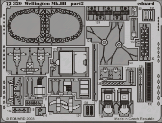 Eduard 73320 Wellington Mk. III S. A. 1/72 TRUMPETER