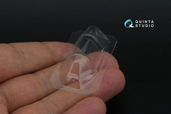 Quinta Studio QC48007 LaGG-3 Series 66 vacuumed clear canopy, 1 pcs, (Zvezda) 1/48