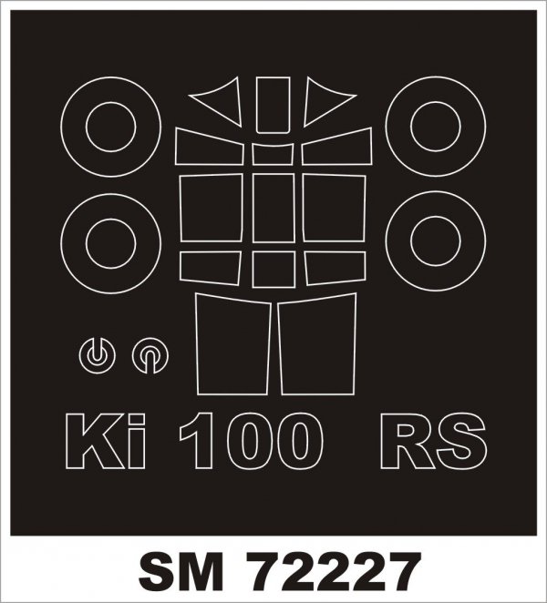 Montex SM72227 Ki-100 RS MODEL