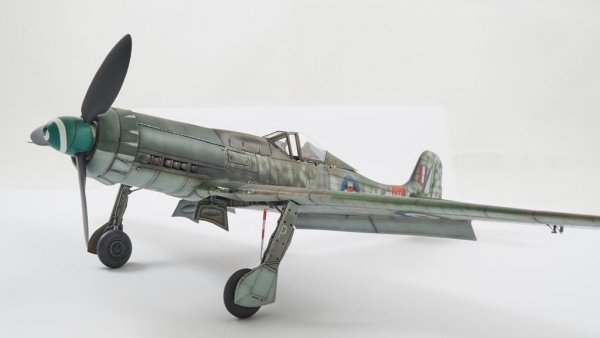 Omask 34028 Ta 152 H-1 W.Nr. 150168 - captured 1/48