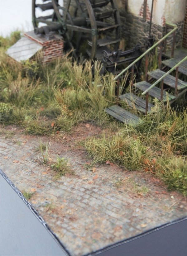 RT-Diorama 35024 Diorama-Base: Watermill 1/35