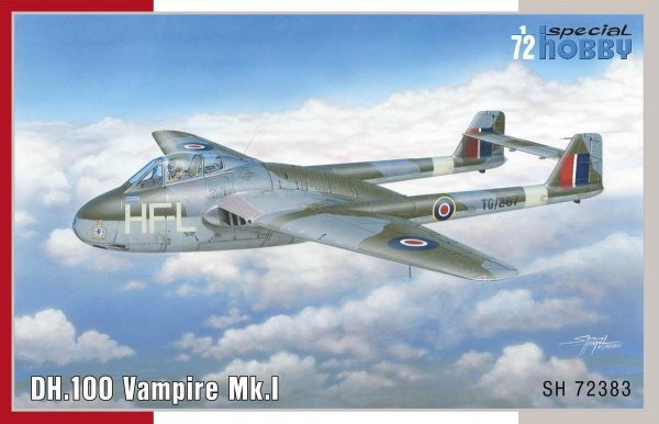 Special Hobby 72383 DH.100 Vampire Mk. I 'RAF, RAAF and Armée de l'Air' 1/72