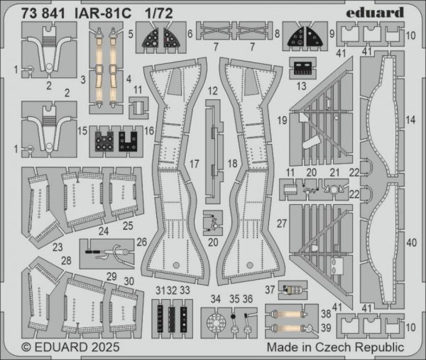 Eduard 73841 IAR-81C detail set IBG 1/72