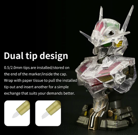 DSPIAE MKA-09 Super Metallic Color Marker Magenta