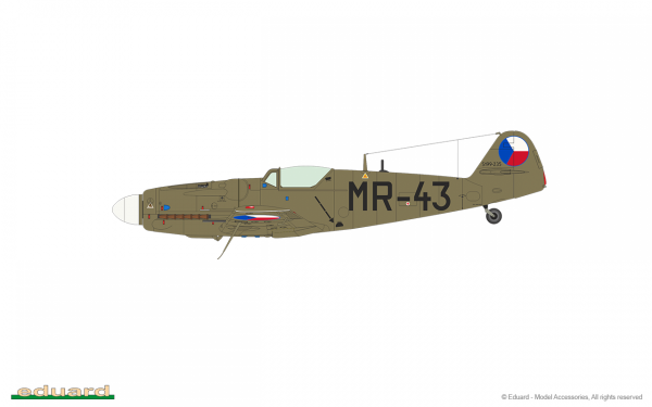 Eduard 70151 Avia S-199 bubble canopy 1/72