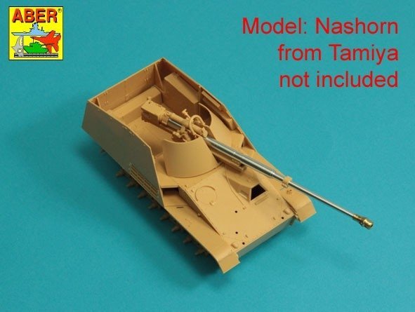 Aber 48L-44 German 88mm Pak 43/1 L/71 barrel for Sd.Kfz.164 &quot;Nashorn&quot; / Lufa Pak 43/1 L/71 88mm do Sd.Kfz.164 &quot;Nashorn&quot; 1/48