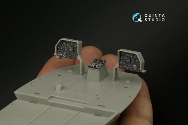 Quinta Studio QDS-35110 Mi-17 3D-Printed coloured Interior on decal paper (Trumpeter) (Small version) 1/35