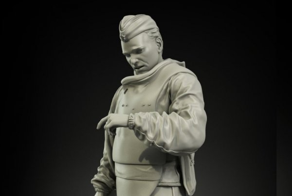 Panzer Art FI35-036 Soviet assault engineers officer 1/35