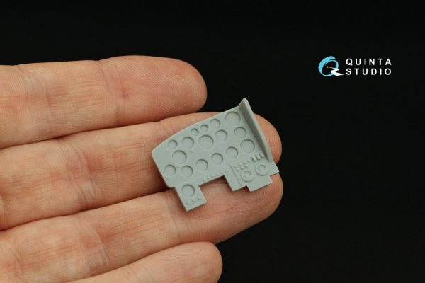 Quinta Studio QD32243 US WWII Cockpit instrument gauges without bezels 3D-Printed &amp; coloured Interior on decal paper (All Kits) 1/32