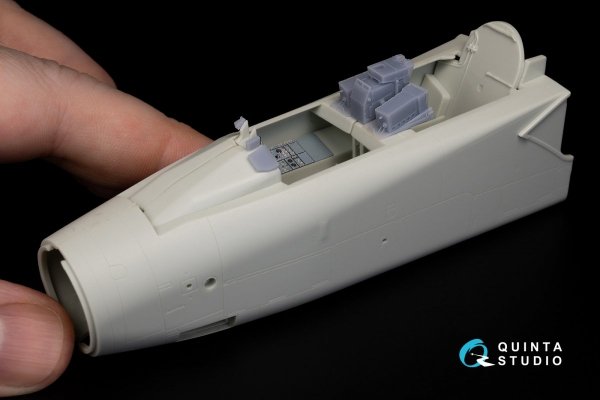 Quinta Studio QD+48263 Tornado GR.4 3D-Printed &amp; coloured Interior on decal paper (Revell) (with 3D-printed resin parts) 1/48