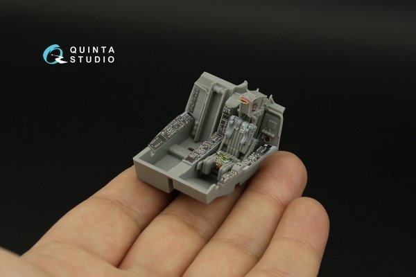 Quinta Studio QD48394 A-6E TRAM 3D-Printed &amp; coloured Interior on decal paper (Kinetic) 1/48