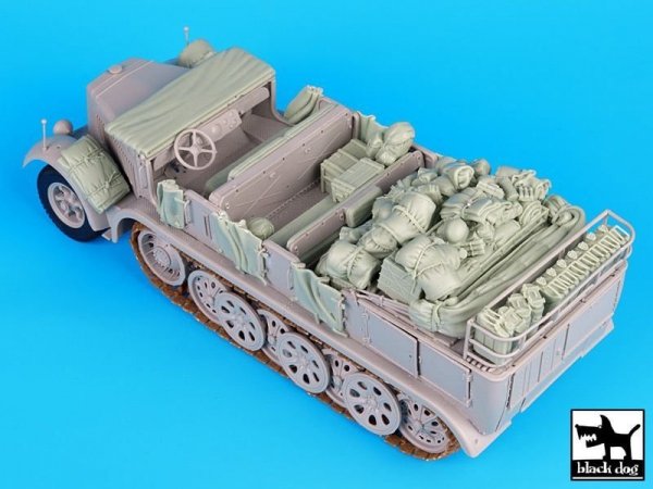 Black Dog T35072 Sd.Kfz 8 big accessories set 1/35