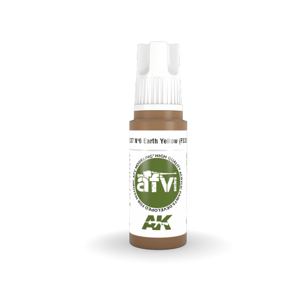 AK Interactive AK11337 Nº6 Earth Yellow (FS30257) 17ml