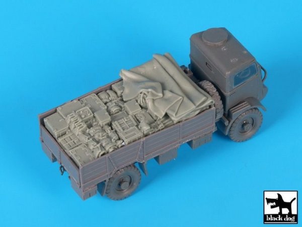 Black Dog T72096 Bedford QL accessories set for IBG Models 1/72
