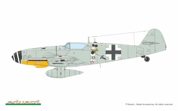 Eduard 2150 Gustav Pt.3 Dual Combo - Bf 109G-6/AS And Bf 109G-14/AS - The Limited Edition 1/72