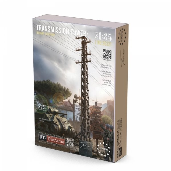 RT-Diorama 35321 Transmission Tower Type A 1/35