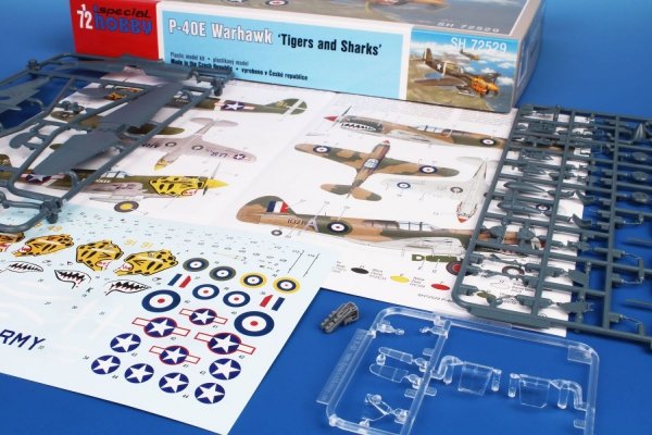 Special Hobby 72529 P-40E Warhawk "Tigers and Sharks" 1/72