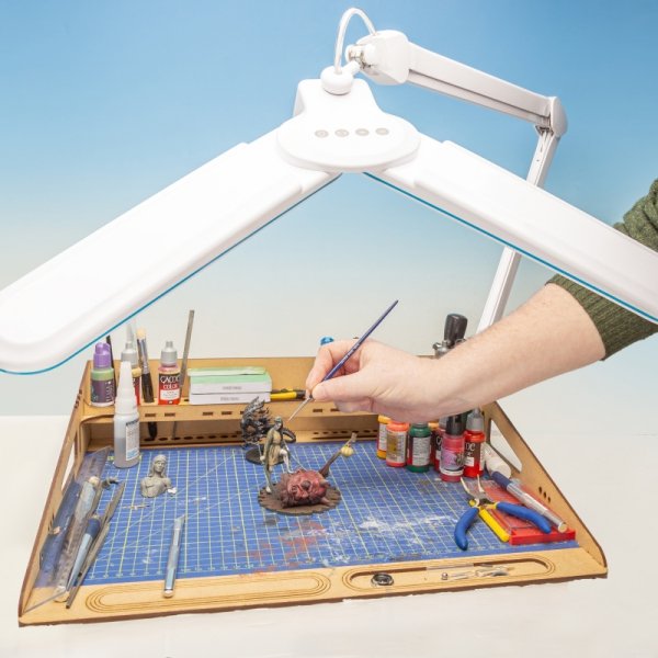 Lightcraft LC8020LED Double-Headed Versatile Task Lamp