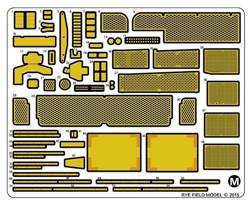 Rye Field Model 5004 U.S. Main Battle Tank M1A2 SEP Abrams TUSK I / TUSK II / M1A1 TUSK