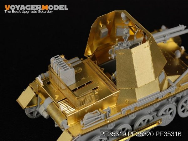 Voyager Model PE35319 WWII German 47mm PaK(t) Panzerjager I Basic For DRAGON 6230 1/35