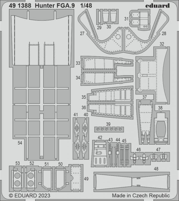Eduard 491388 Hunter FGA.9 Airfix 1/48